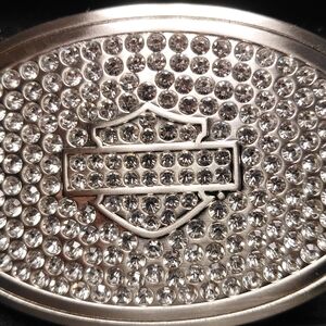 NWT Harley-Davidson Shimmering Silver Belt Buckle